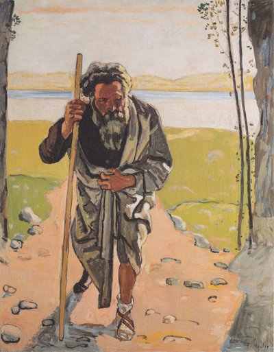 Ahasver by Ferdinand Hodler